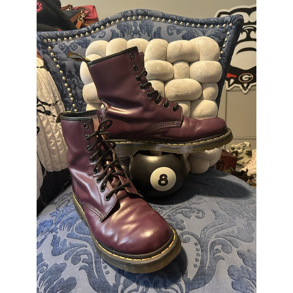 Dr Martens Deep Plum Purple size 7/EU 38